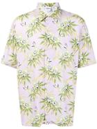 Sss World Corp Floral Print Shirt - Pink & Purple