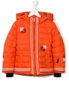 Bogner Kids 'ivy' Puffer Jacket, Girl's, Size: 10 Yrs, Yellow/orange