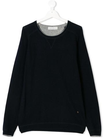 Manuel Ritz Kids Crew Neck Jumper - Blue