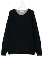 Manuel Ritz Kids Crew Neck Jumper - Blue