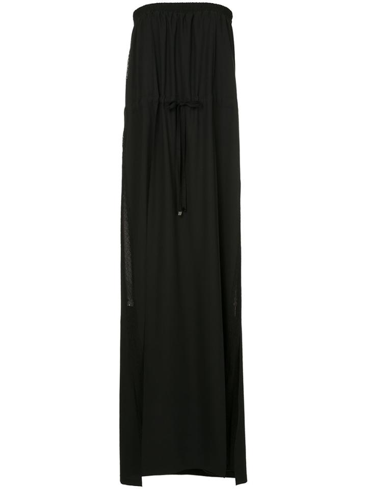Goen.j Strapless Lace Trim Maxi Dress - Unavailable