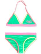 Vingino - Triangle Bikini - Kids - Polyamide/polyester/spandex/elastane - 12 Yrs, Green