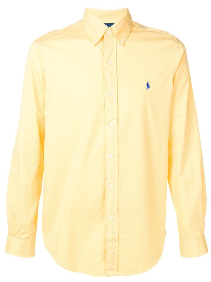 Polo Ralph Lauren Button Down Collar Shirt - Yellow