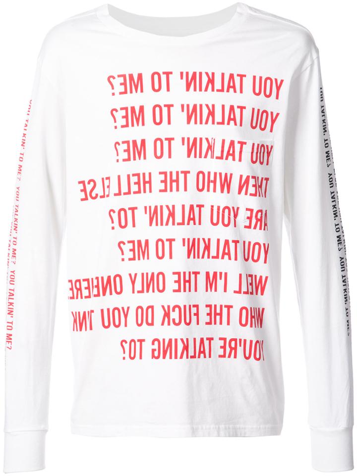 Takahiromiyashita The Soloist You Talkin' To Me? Top - White