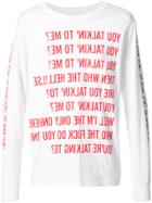 Takahiromiyashita The Soloist You Talkin' To Me? Top - White