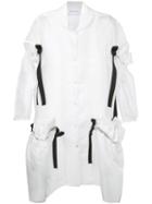 Roberts Wood - Crinoline Summer Coat - Women - Silk/polyamide - M, White, Silk/polyamide