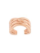 Alinka 18kt Rose Gold 'zoya' Pinkie Ring, Women's, Size: D, Metallic