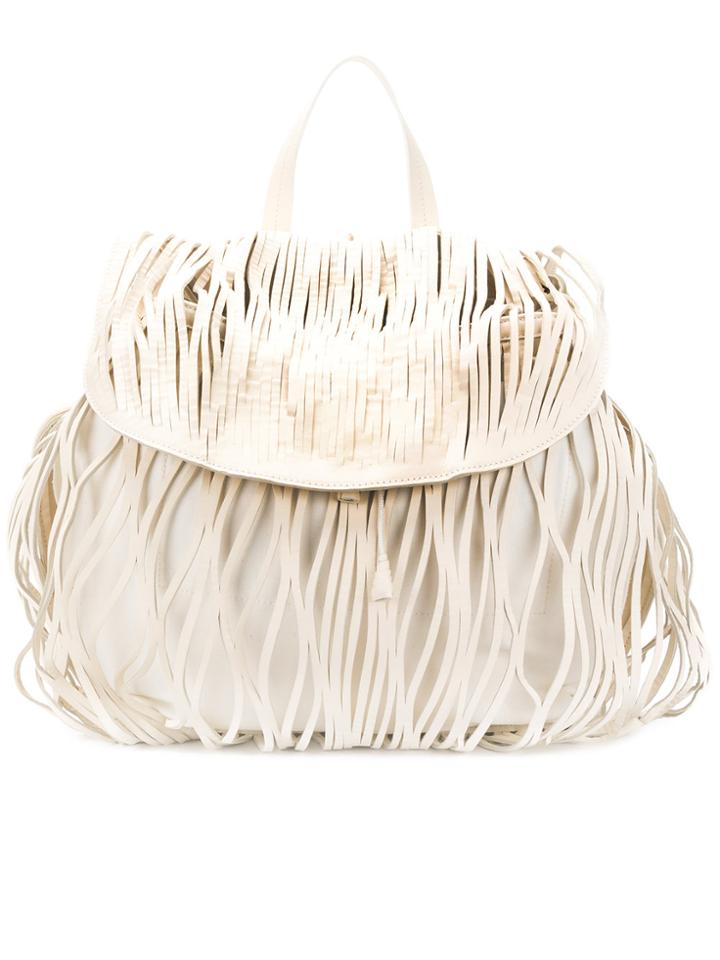 Cutuli Cult Laser Cut Rucksack - Nude & Neutrals