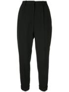 No21 Pleated Trousers - Black