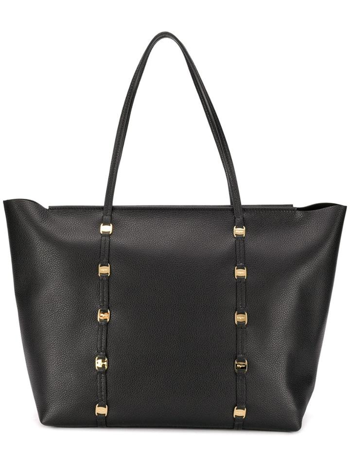 Salvatore Ferragamo Emotion Tote Bag - Black