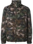Valentino 'camustars' Windbreaker Jacket, Men's, Size: 48, Green, Polyamide/polyester