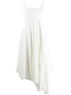 A.w.a.k.e. Mode Asymmetric Maya Dress - White
