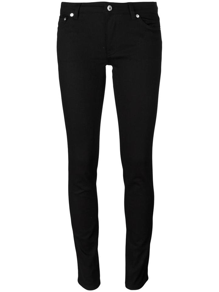 Givenchy Skinny Fit Jeans, Women's, Size: 40, Black, Spandex/elastane/cotton/polyester