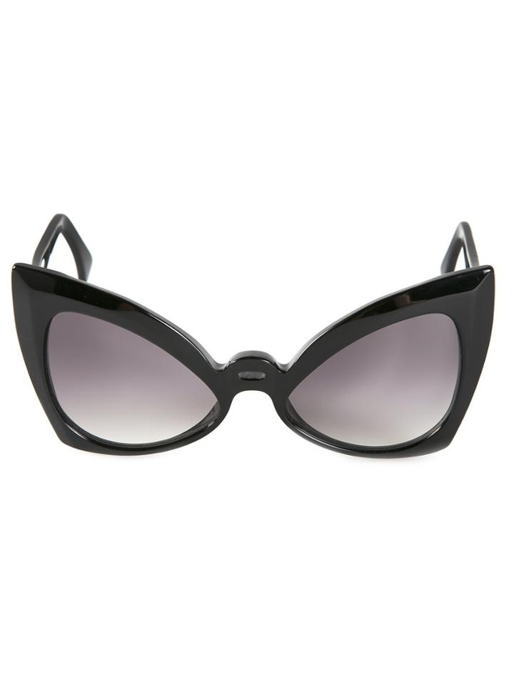 Barn's 'neo-futurist' Sunglasses - Black