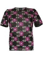 Giambattista Valli Floral Embroidered Top - Black