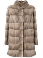 Arma Classic Fitted Coat - Nude & Neutrals