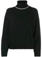 Semicouture Relaxed-fit Turtleneck Jumper - Black