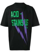 Haider Ackermann 'acid Stains' T-shirt, Men's, Size: Medium, Black, Cotton