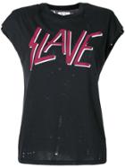 Zoe Karssen Slave Printed T-shirt - Black