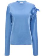 Jw Anderson Multiple Knots Long Sleeve T-shirt - Blue