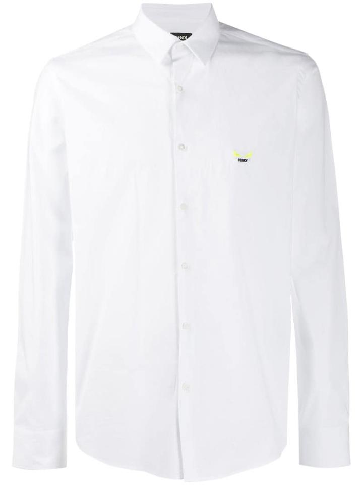 Fendi Bug Bug Eyes Shirt - White