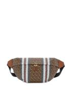 Burberry Extra Large Monogram Stripe E-canvas Bum Bag - Brown