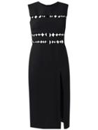Reinaldo Lourenço - Shift Dress - Women - Acetate - 36, Black, Acetate