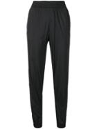 Paco Rabanne Tapered Track-style Trousers - Black
