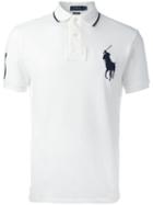Polo Ralph Lauren Embroidered Logo Polo Shirt, Men's, Size: Small, White, Cotton