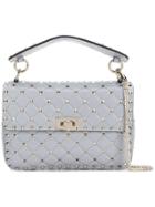 Valentino Studded Square Shoulder Bag - Grey