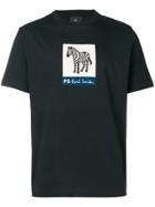 Ps Paul Smith Printed Zebra T-shirt - Blue
