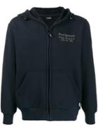 U.p.w.w. Zipped Hi-vis Hoodie - Blue