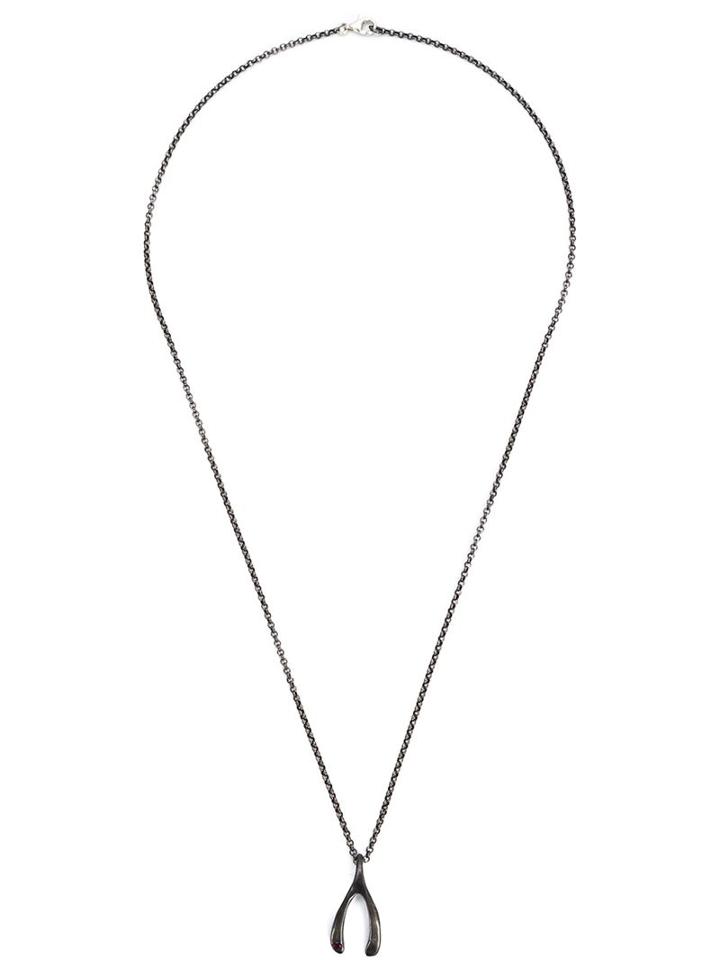 Rosa Maria 'wishbone' Ruby Necklace