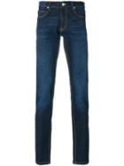 Versace Jeans Embroidered Pocket Jeans - Blue