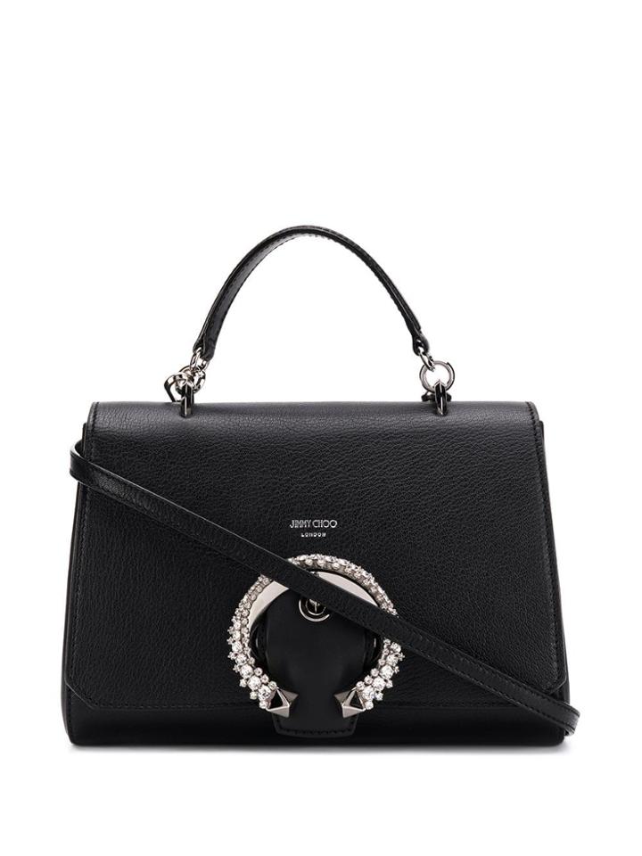 Jimmy Choo Madeline Top Handle Bag - Black