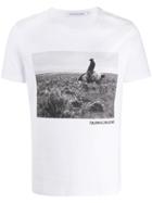 Calvin Klein Jeans Cowboy Print T-shirt - White