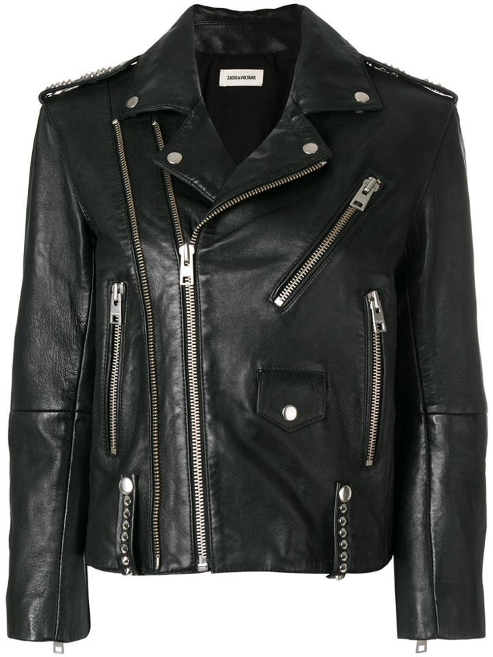 Zadig & Voltaire Liya Studded Jacket - Black