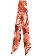 Roberto Cavalli Printed Neck Scarf - Yellow & Orange