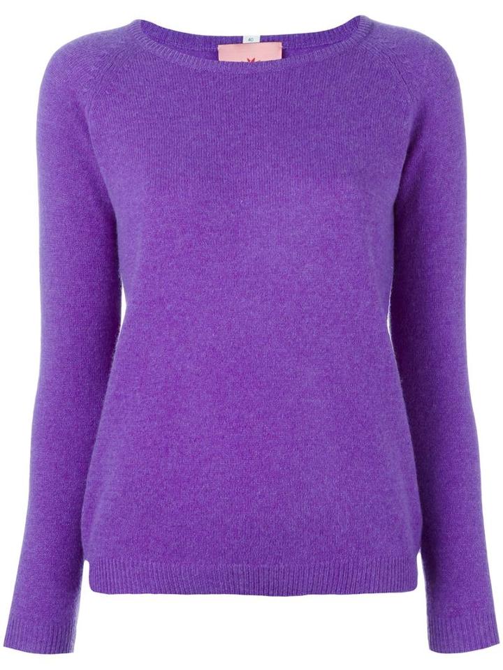 Alyki 'ines' Jumper, Women's, Size: 42, Pink/purple, Wool/cashmere