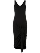 Blue Man Round Neck Dress, Women's, Size: G, Black, Viscose/spandex/elastane