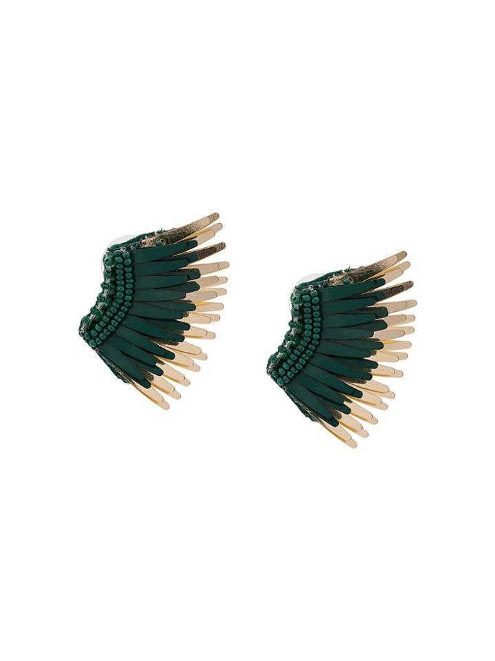 Mignonne Gavigan Contrast Embellished Earrings - Gold