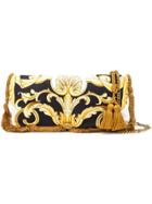 Versace Pillow Talk Barocco Shoulder Bag - White