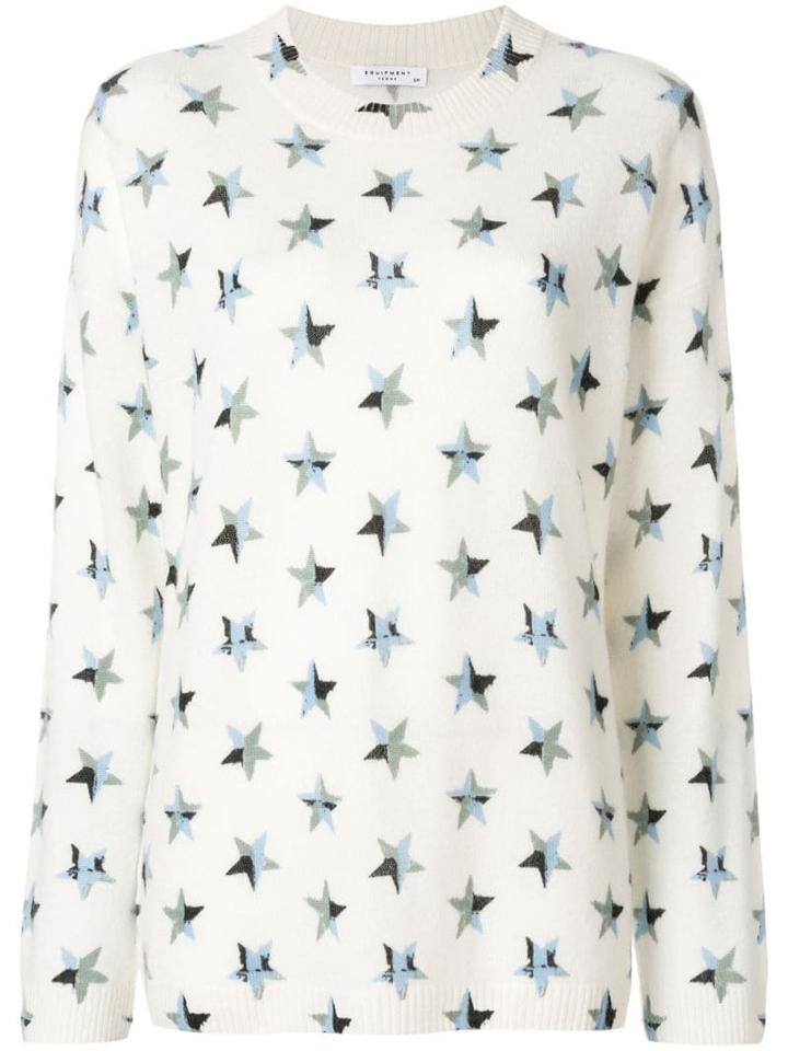 Equipment Star Patch Jumper - Neutrals
