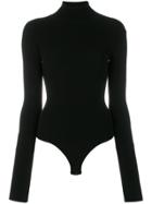 Khaite Turtleneck Bodysuit - Black