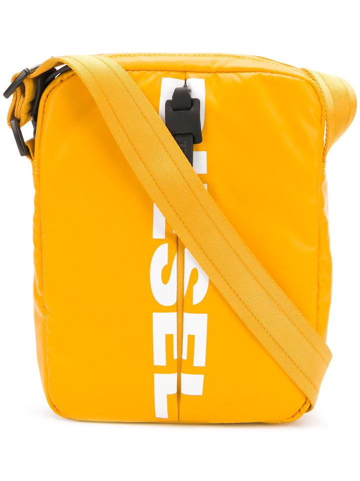 Diesel Logo Cross-body Bag - Yellow & Orange