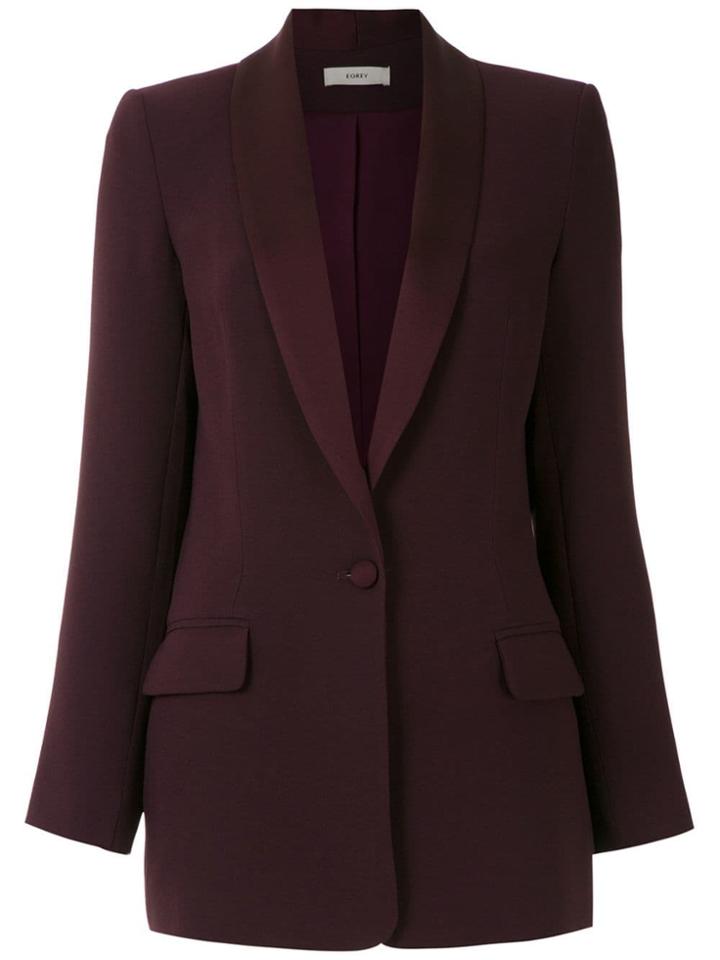 Egrey Single Breasted Blazer - Purple