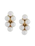 Yvonne Léon Trilogie Pearl Lobe Earring - Metallic