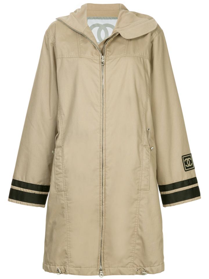 Chanel Vintage Sport Line Military Coat - Brown