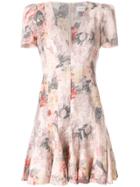 Zimmermann Floral-print Flared Hem Dress - Multicolour