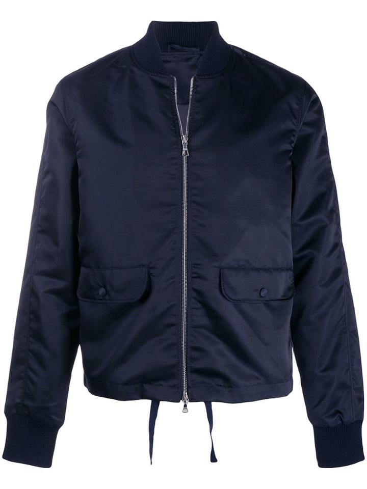 Officine Generale Marvin Bomber Jacket - Blue